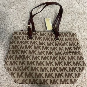 Michael Kors Mocha Signature Tote